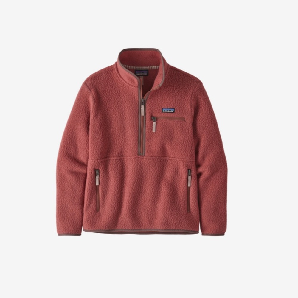 Patagonia Women's Retro Pile Fleece Marsupial - Color: Rosehip, Size: S